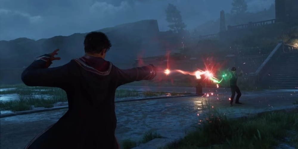 hogwarts legacy magical combat screenshot