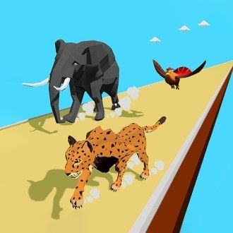 Animal Transform Race 3D - logo